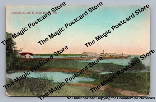 Johns river steamboat dock - steamboat,