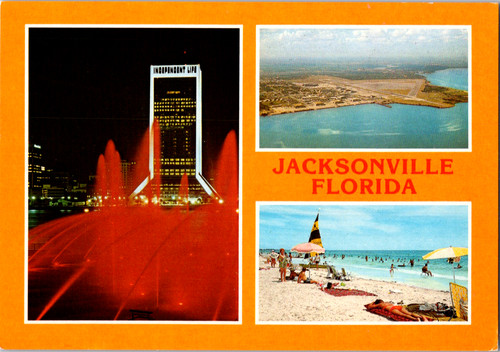 Vintage postcard jacksonville - vintage,
